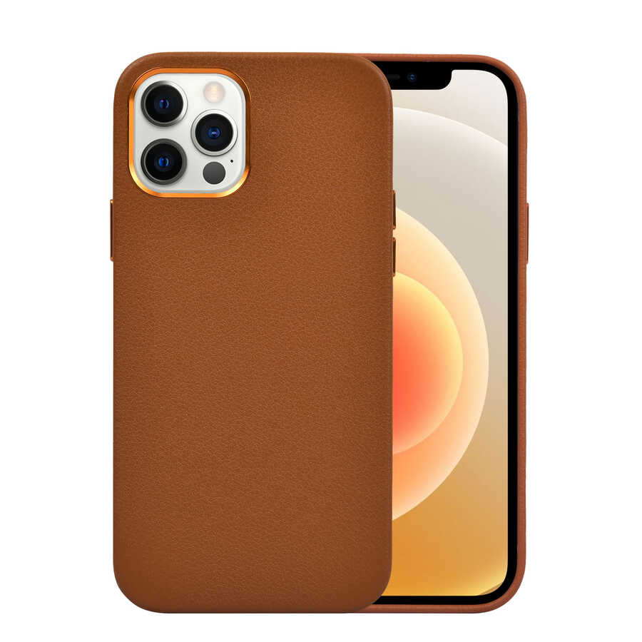 iPhone 13 Pro Kılıf Wiwu Calfskin Kılıf - 1 iPhone 13 Pro Kılıf Wiwu Calfskin Kılıf - 1